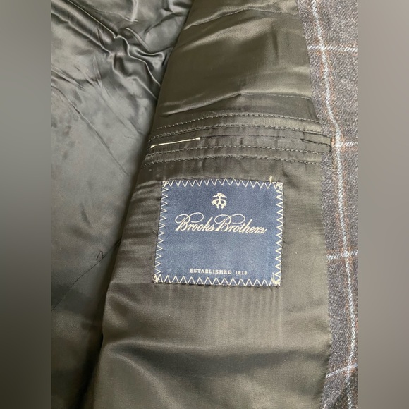 BROOKS BROTHERS Blazer (44, Navy, Wool) - Picture 3 of 5